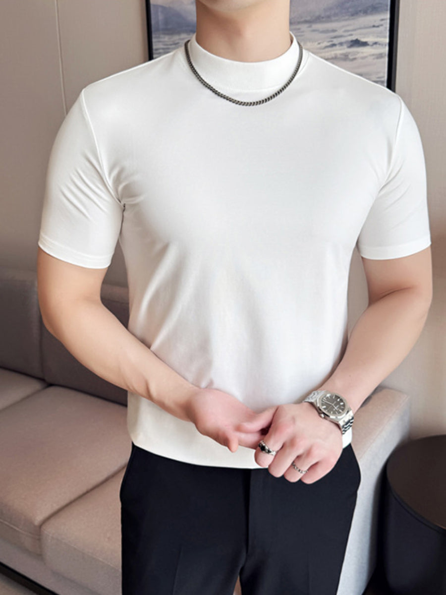Ice Silk Short-sleeved T-shirt