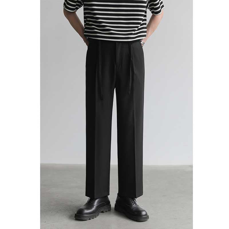 Summer Trousers Casual Pants Loose Straight