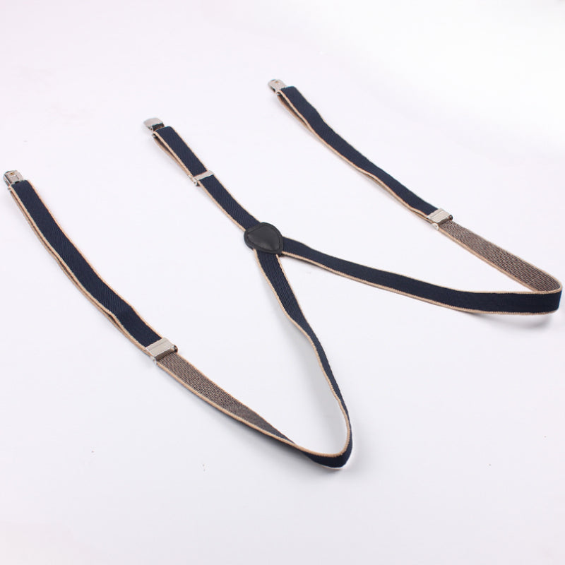 Adjustable Striped Clip-on Straps