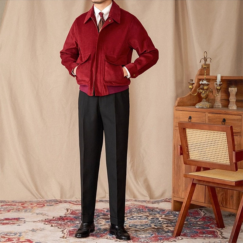 Casual Corduroy Warm Cotton Bomber Jacket