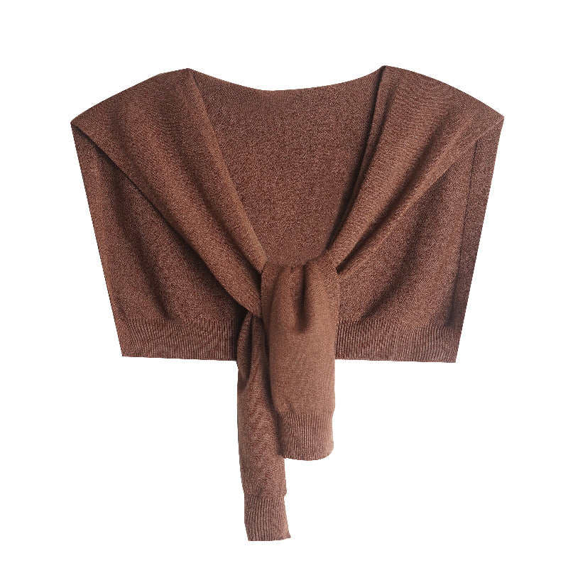 Men's Loose Solid Color Thin Scarf Shawl