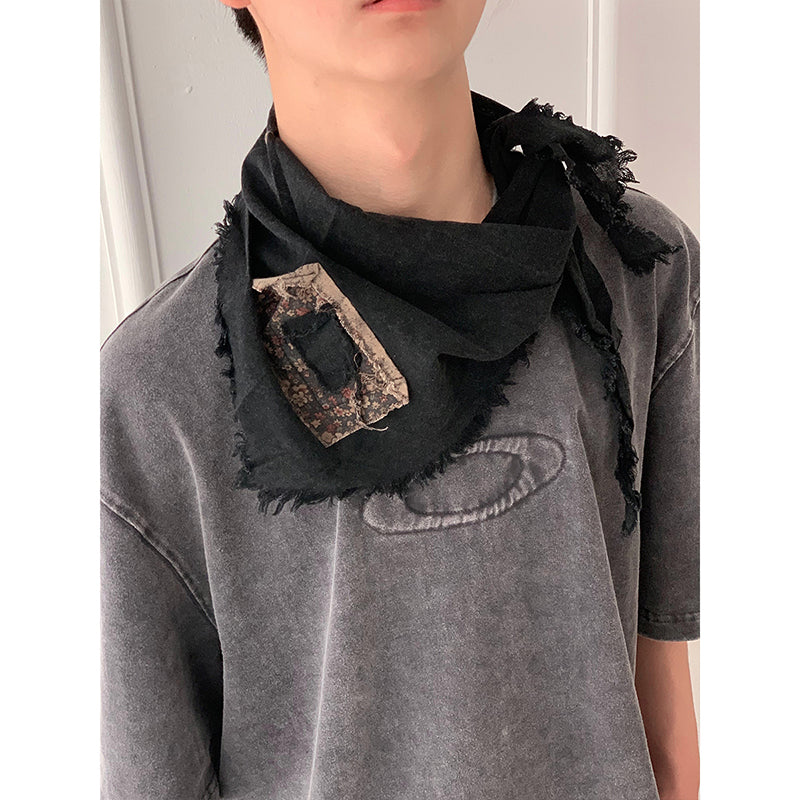 Broken Decorative Triangle Scarf