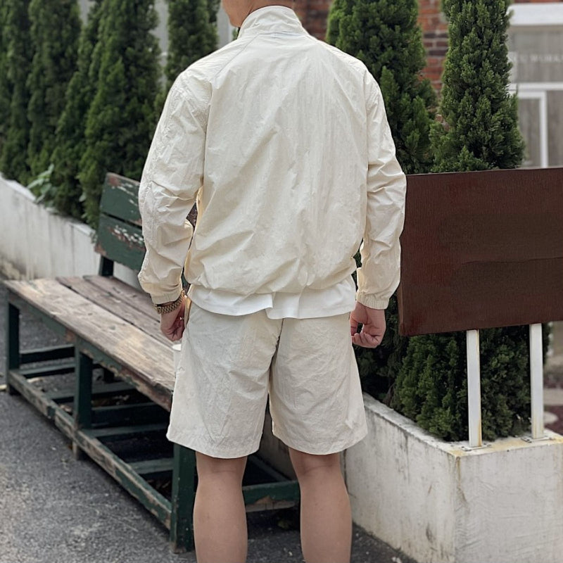 Men's Summer Casual Loose Retro Thin Sun Protection Suit