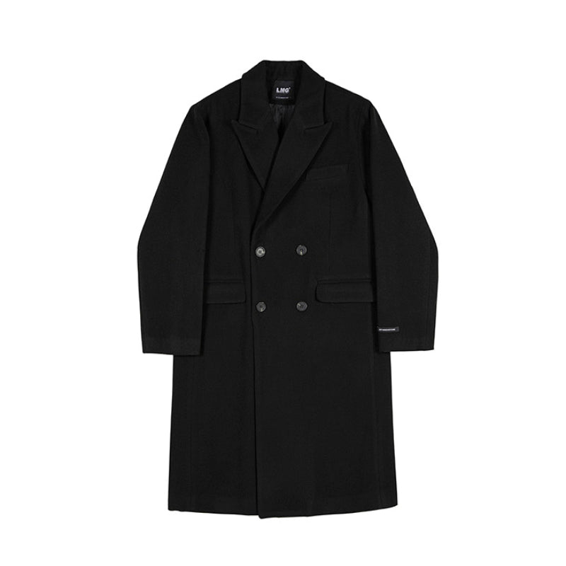 Thickened Loose Double-faced Woolen Windbreaker