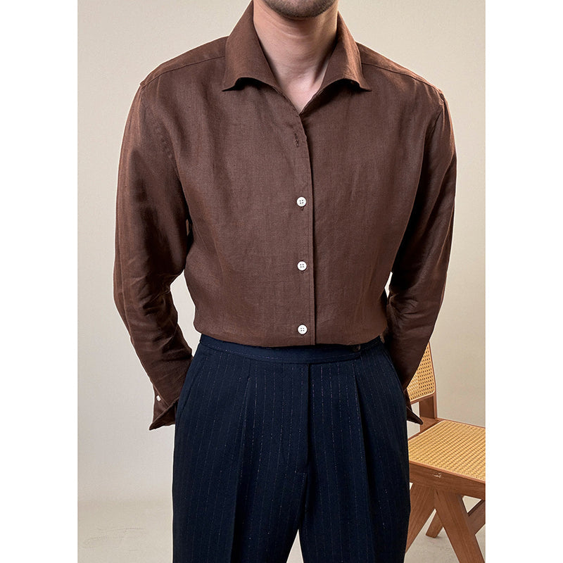 Summer Linen Italian Lightweight Breathable Casual Shirt