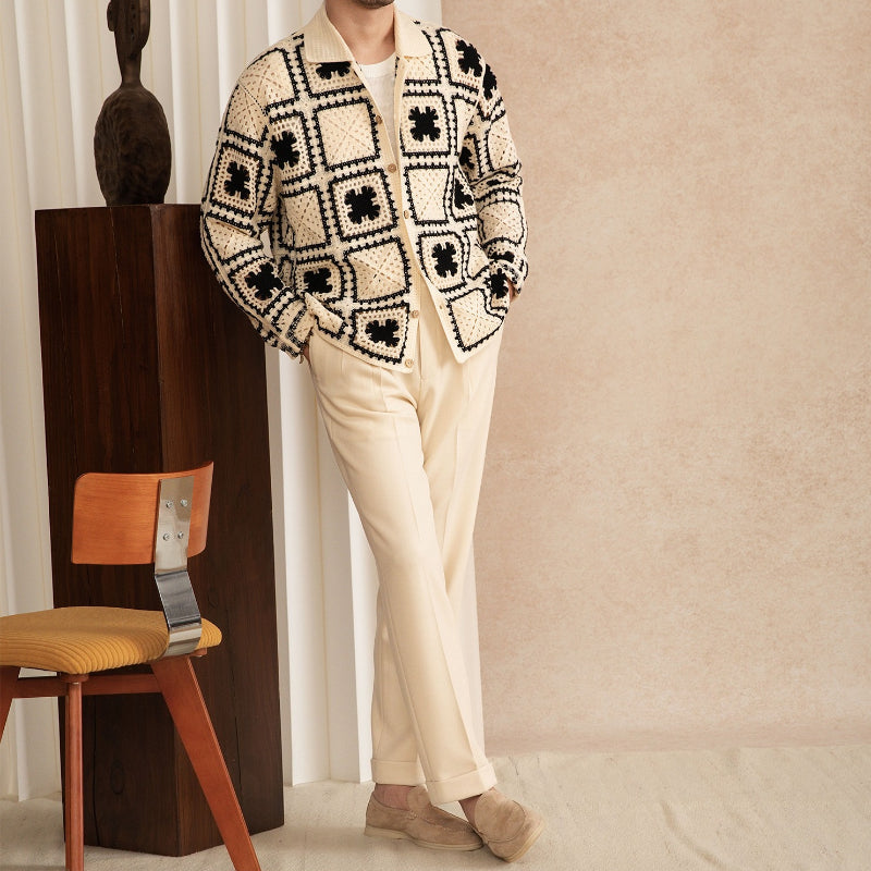 Autumn Resort Lace-Up Breathable Long Sleeve Shirt