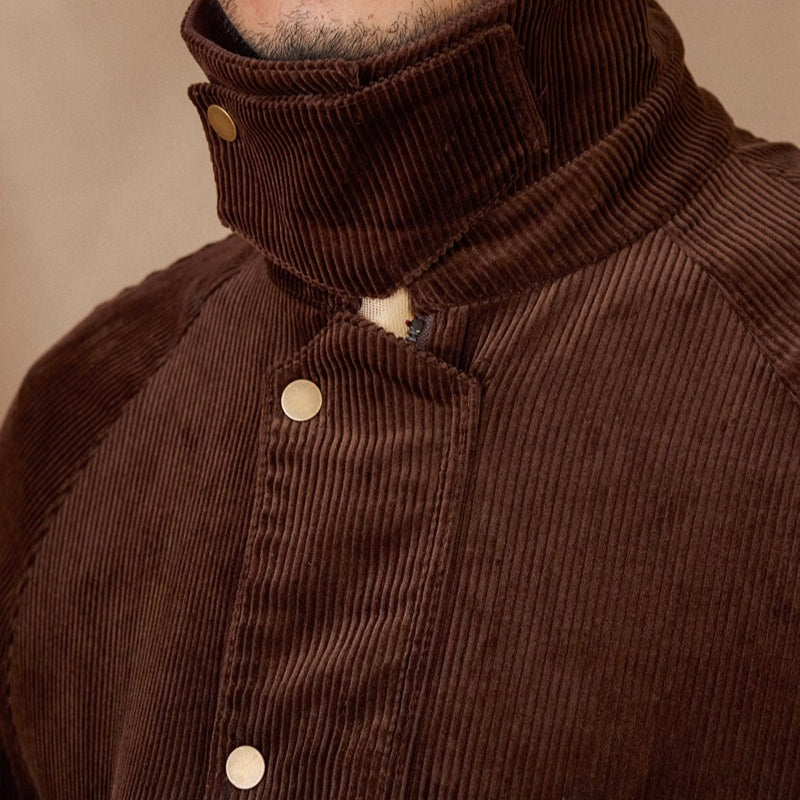 Warm Cotton British Style Retro Hunting Chore Coat