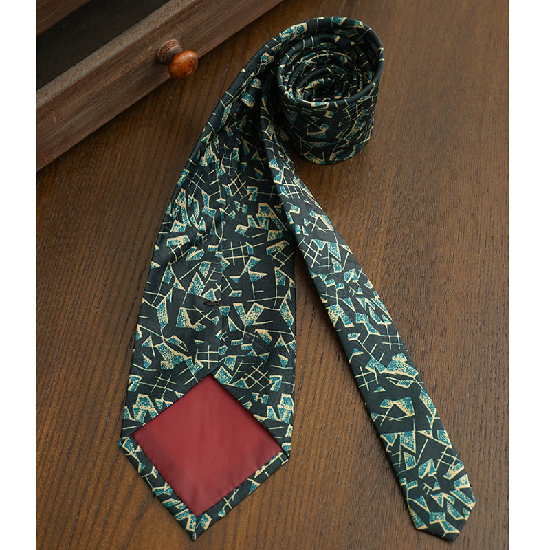 Men's Formal Accessories Printed Arrow Tie