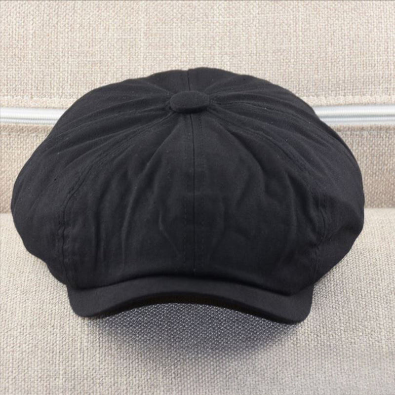 Cotton Linen Octagonal Beret