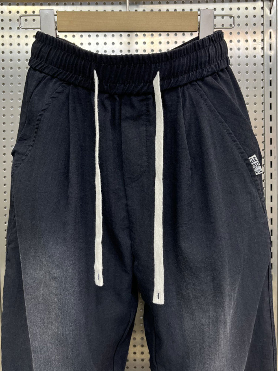 Loose-fitting Linen Casual Gradient Harem Pants
