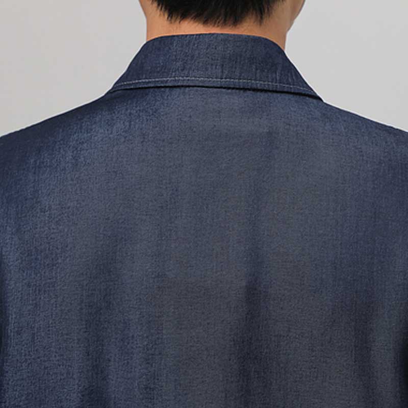Loose Solid Color Drape Non-iron Shirt