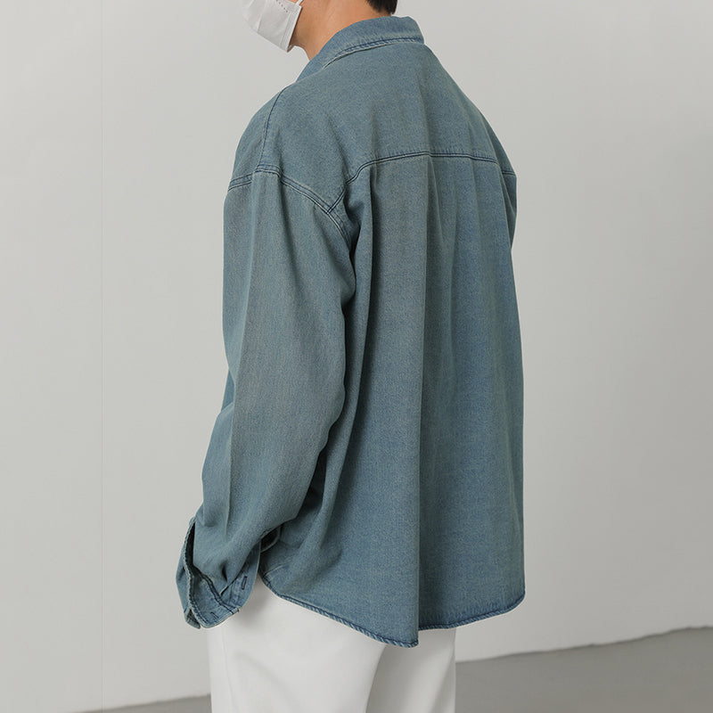 Loose Casual Denim Shirt