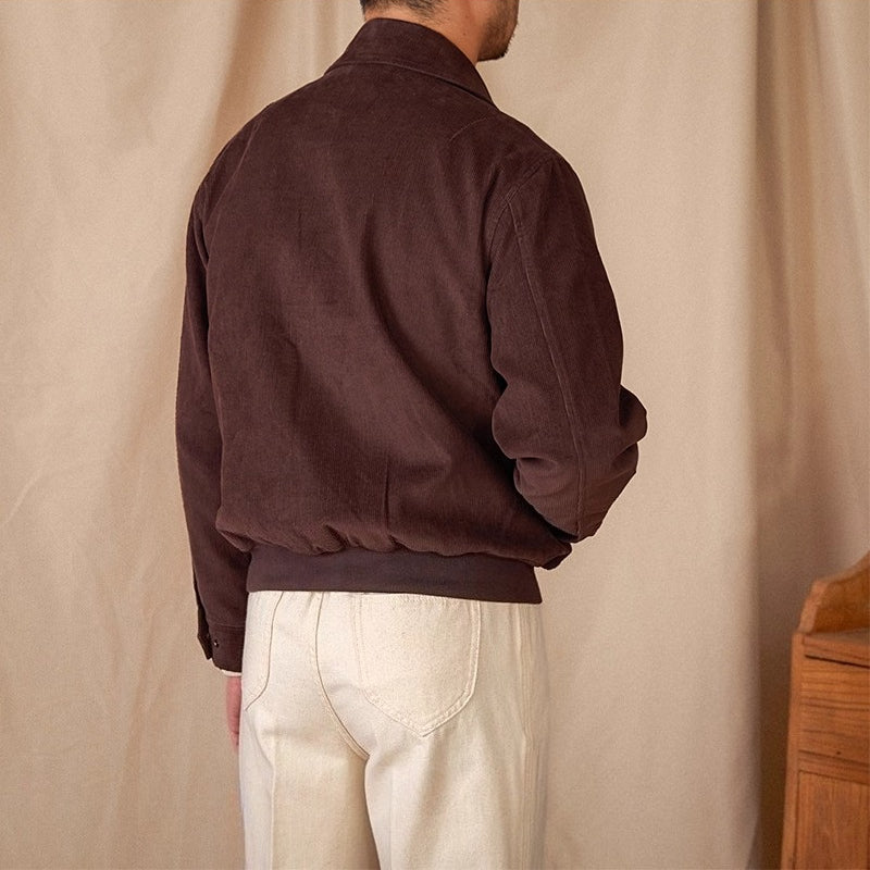Casual Corduroy Warm Cotton Bomber Jacket