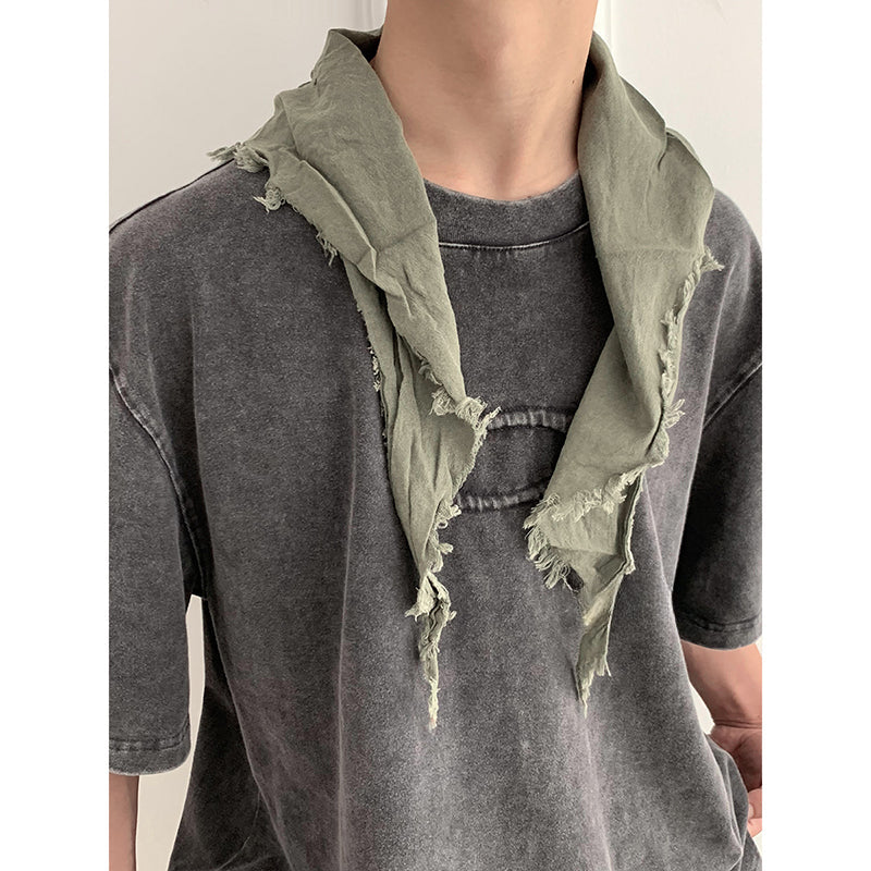 Broken Decorative Triangle Scarf