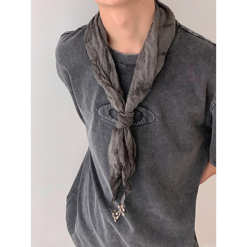 Broken Decorative Triangle Scarf