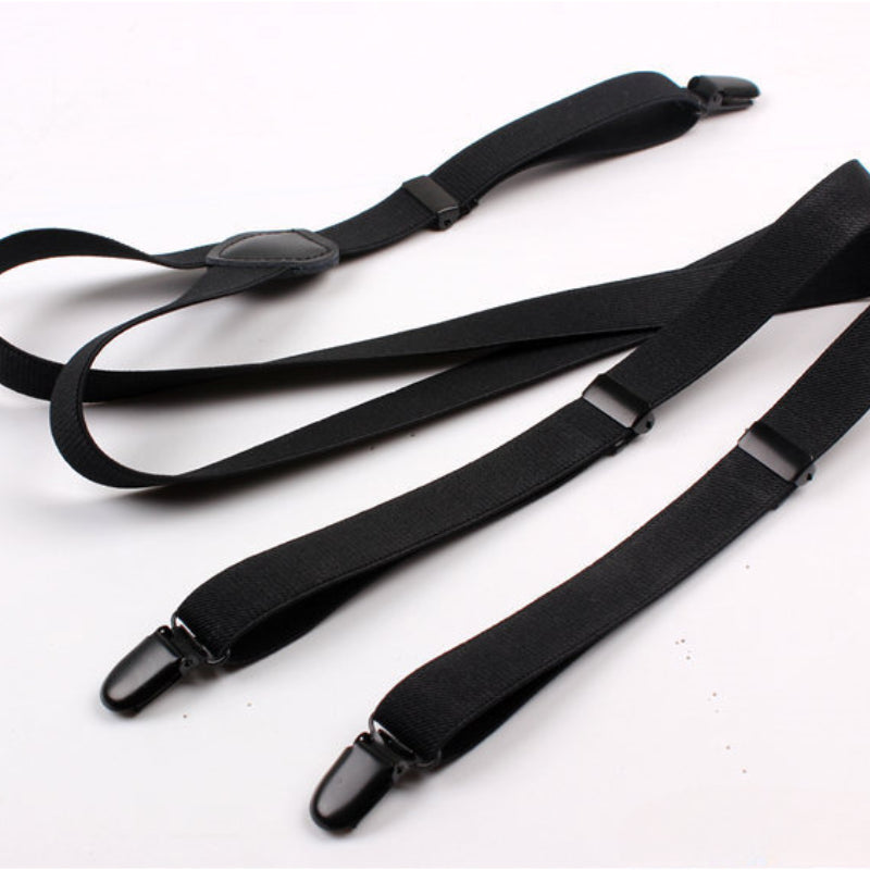 Adjustable Striped Clip-on Straps