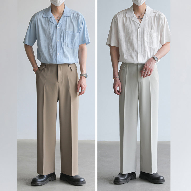 Men's Summer Loose Short-Sleeved Shirt