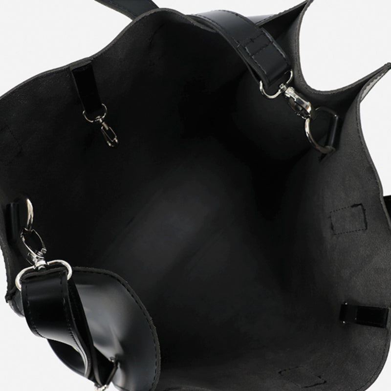 PU Leather Large Capacity Crossbody Bag