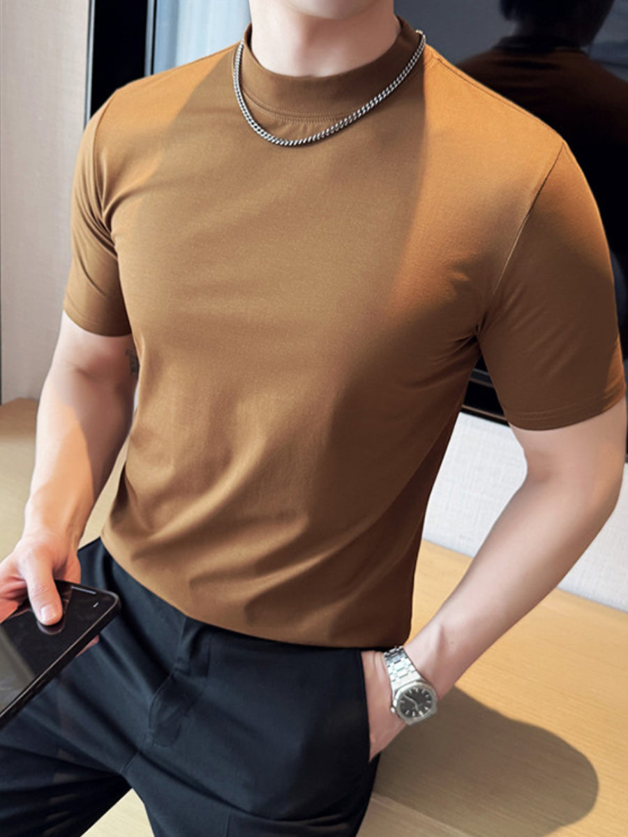 Ice Silk Short-sleeved T-shirt