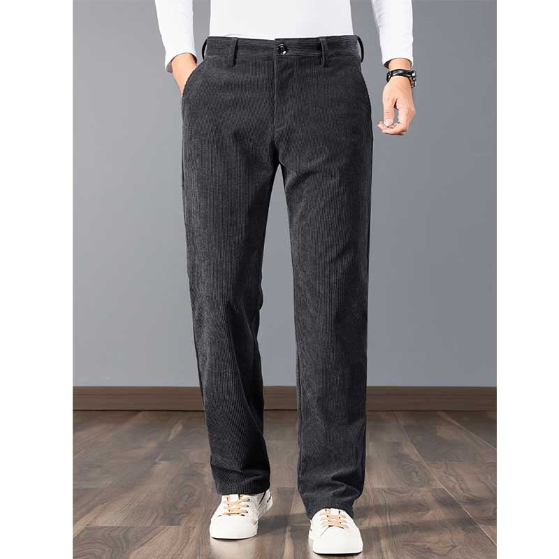 Men's Corduroy Loose Straight Pants