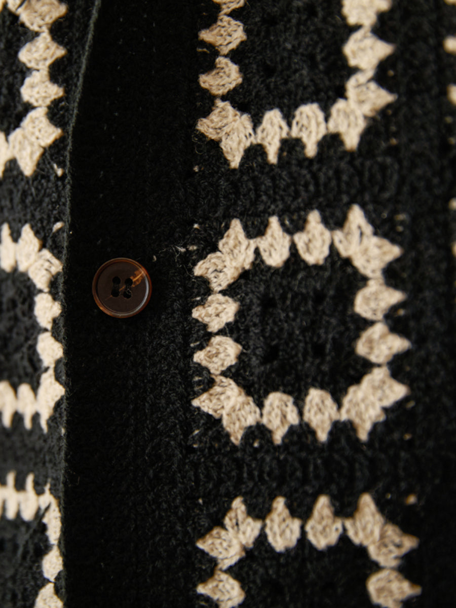 Summer Knitted Loose Casual Cardigan Shirt