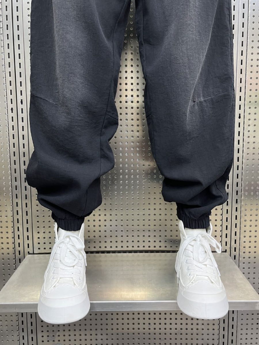 Loose-fitting Linen Casual Gradient Harem Pants