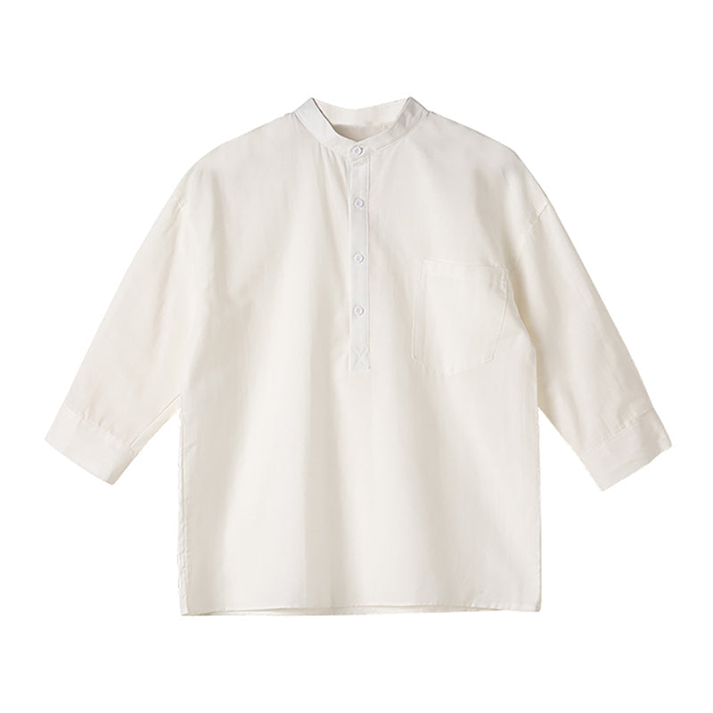 Stand Collar Casual Business Shirt