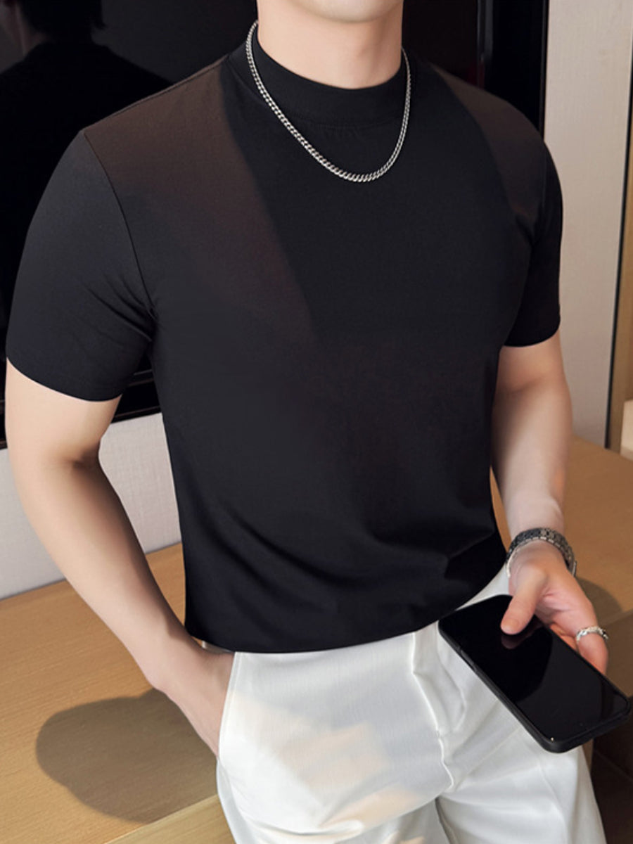 Ice Silk Short-sleeved T-shirt