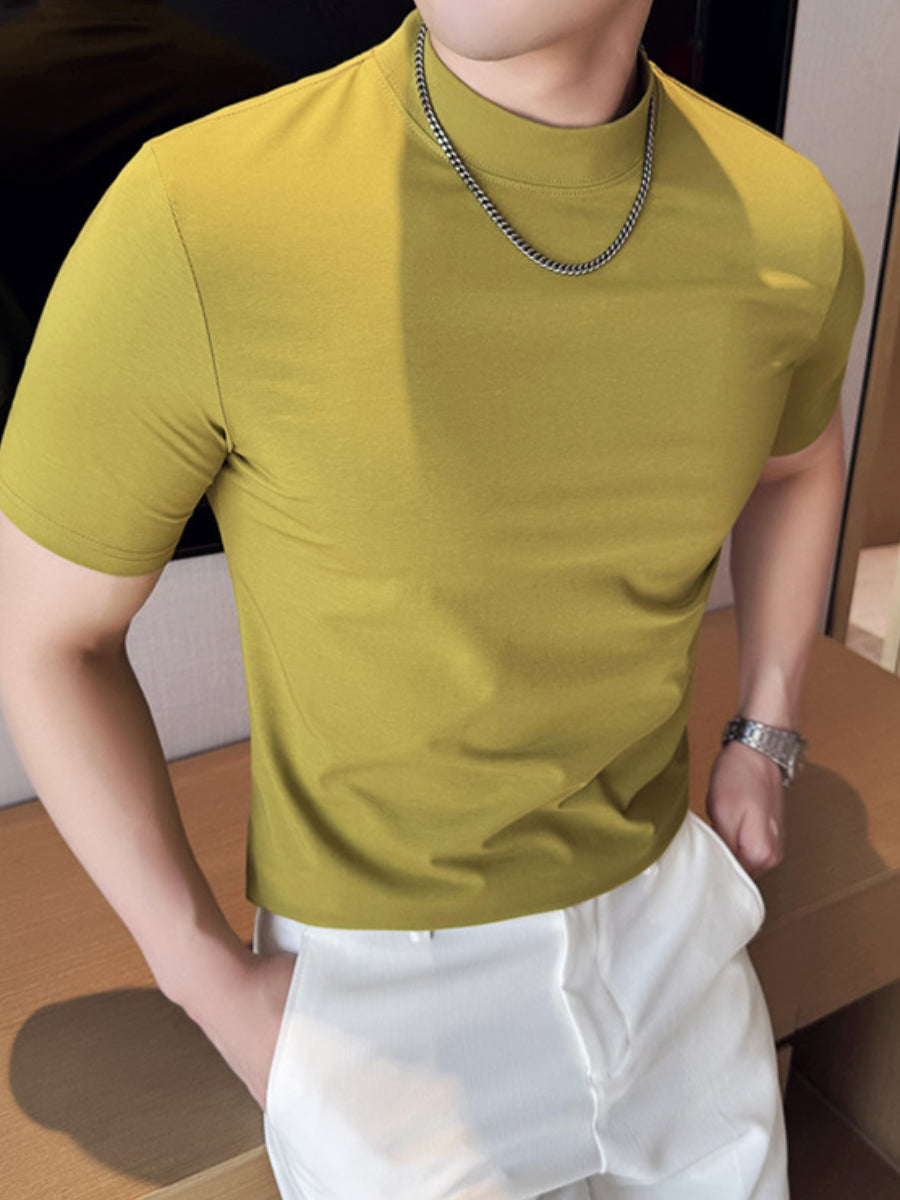 Ice Silk Short-sleeved T-shirt