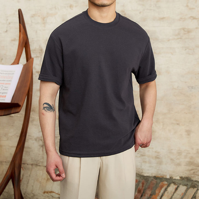 Loose Round Neck T-shirt