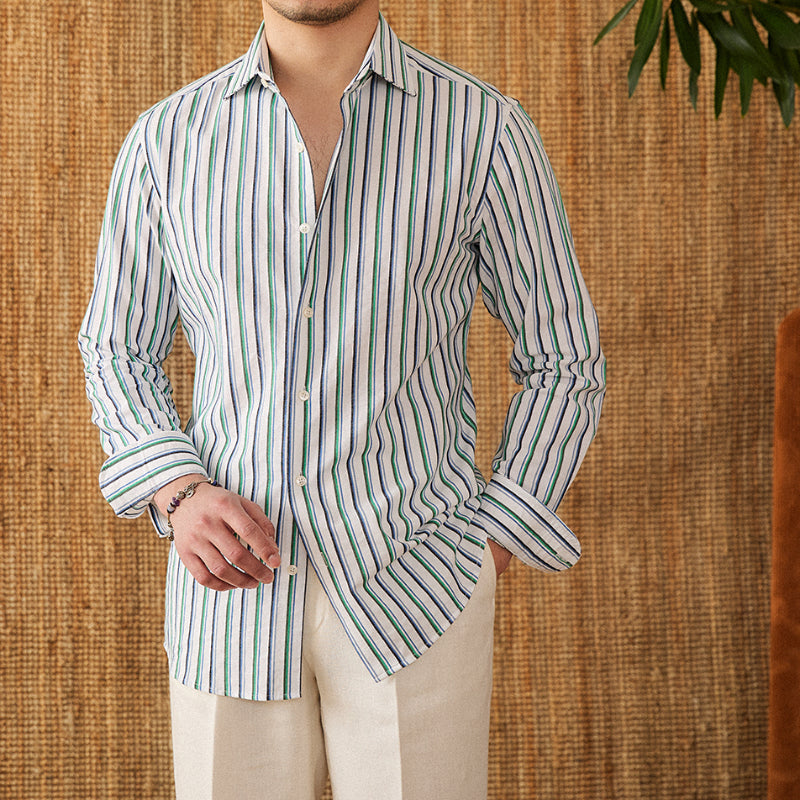 British Pure Cotton Long Sleeve Shirt