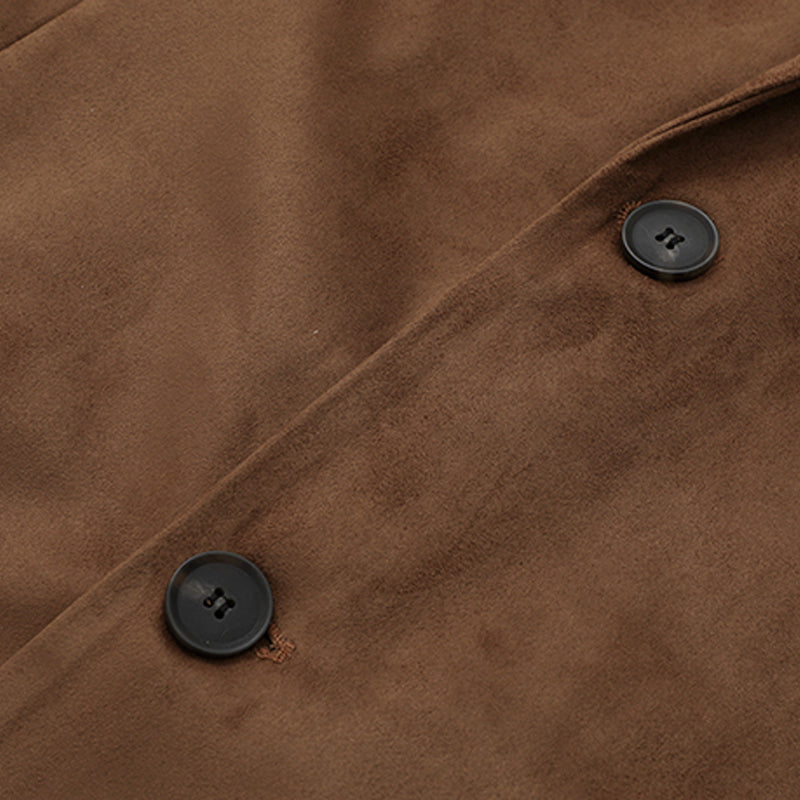 Casual Loose Fit Single-breasted Suit Jacket