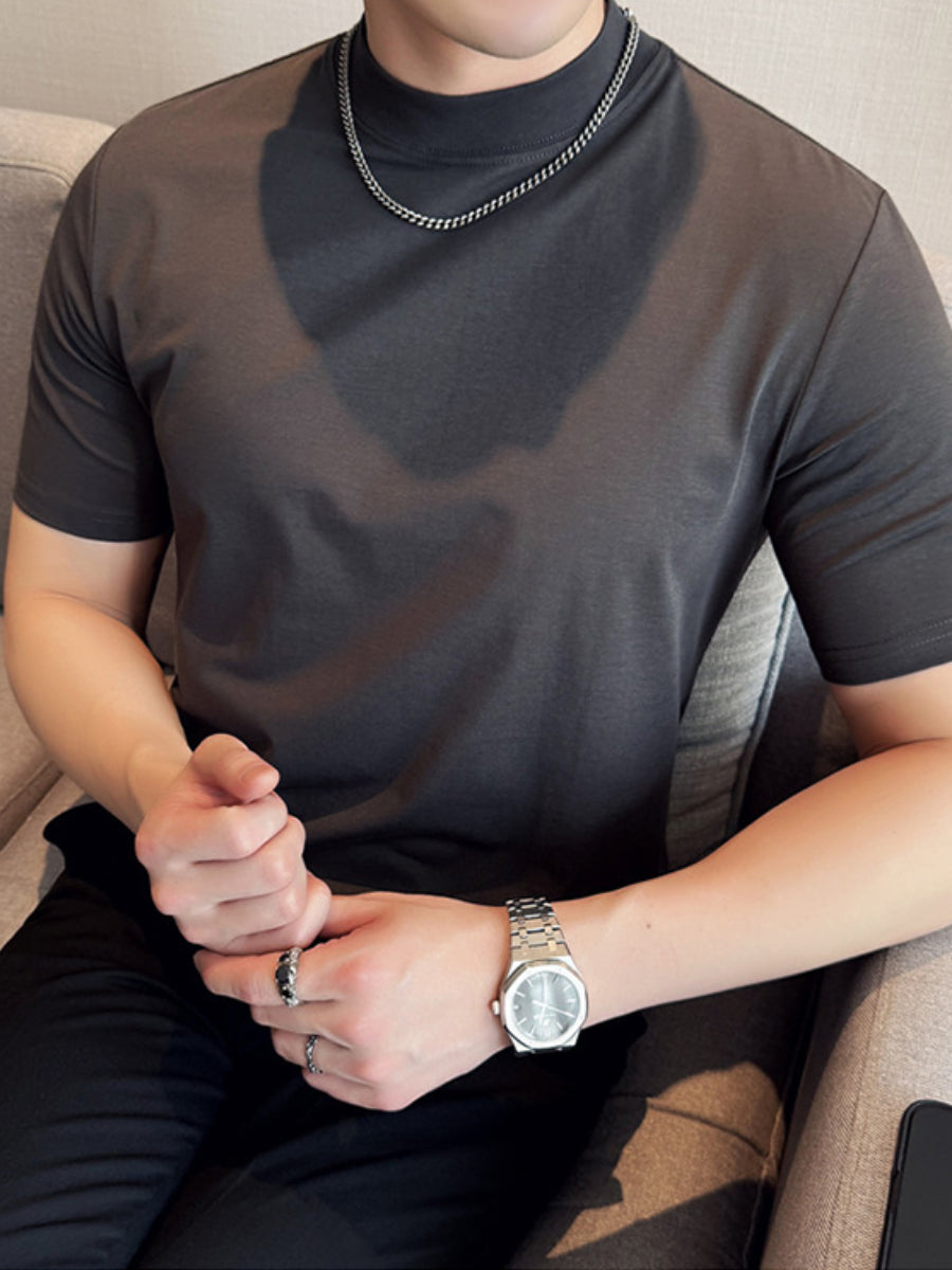 Ice Silk Short-sleeved T-shirt