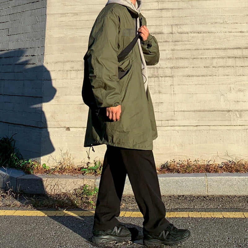 Thick Lapel Loose Cotton Coat