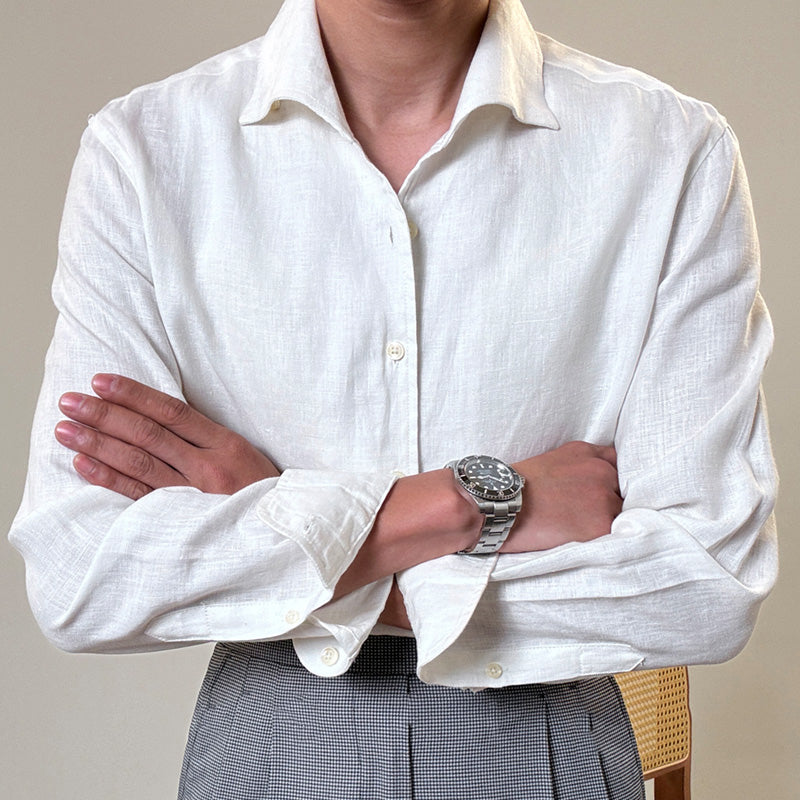 Summer Linen Italian Lightweight Breathable Casual Shirt