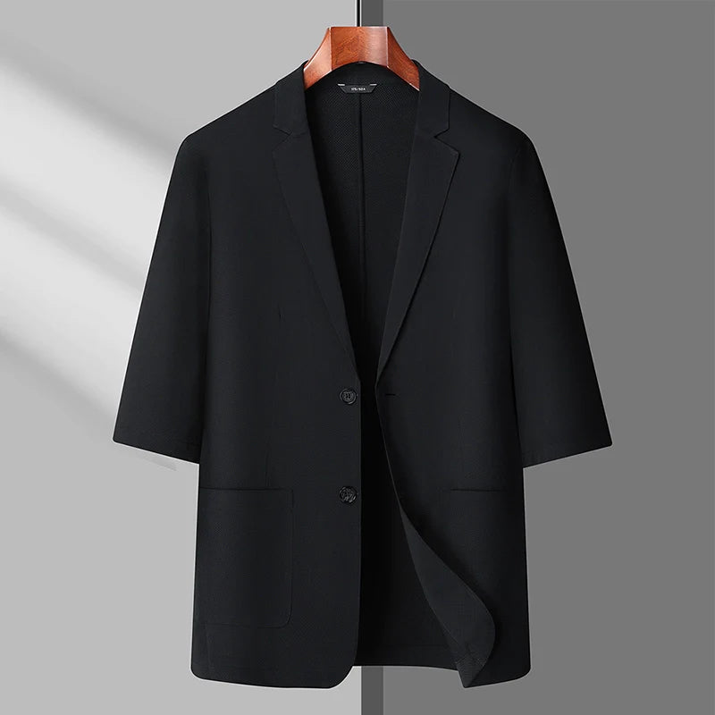 Men's Ice Silk Casual Suit Blazer