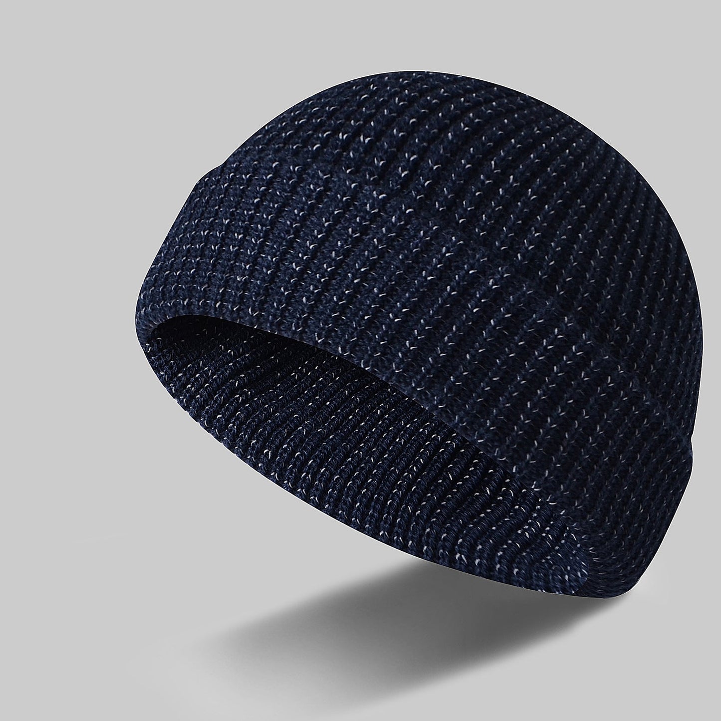 Reflective Silk Knitted Cap