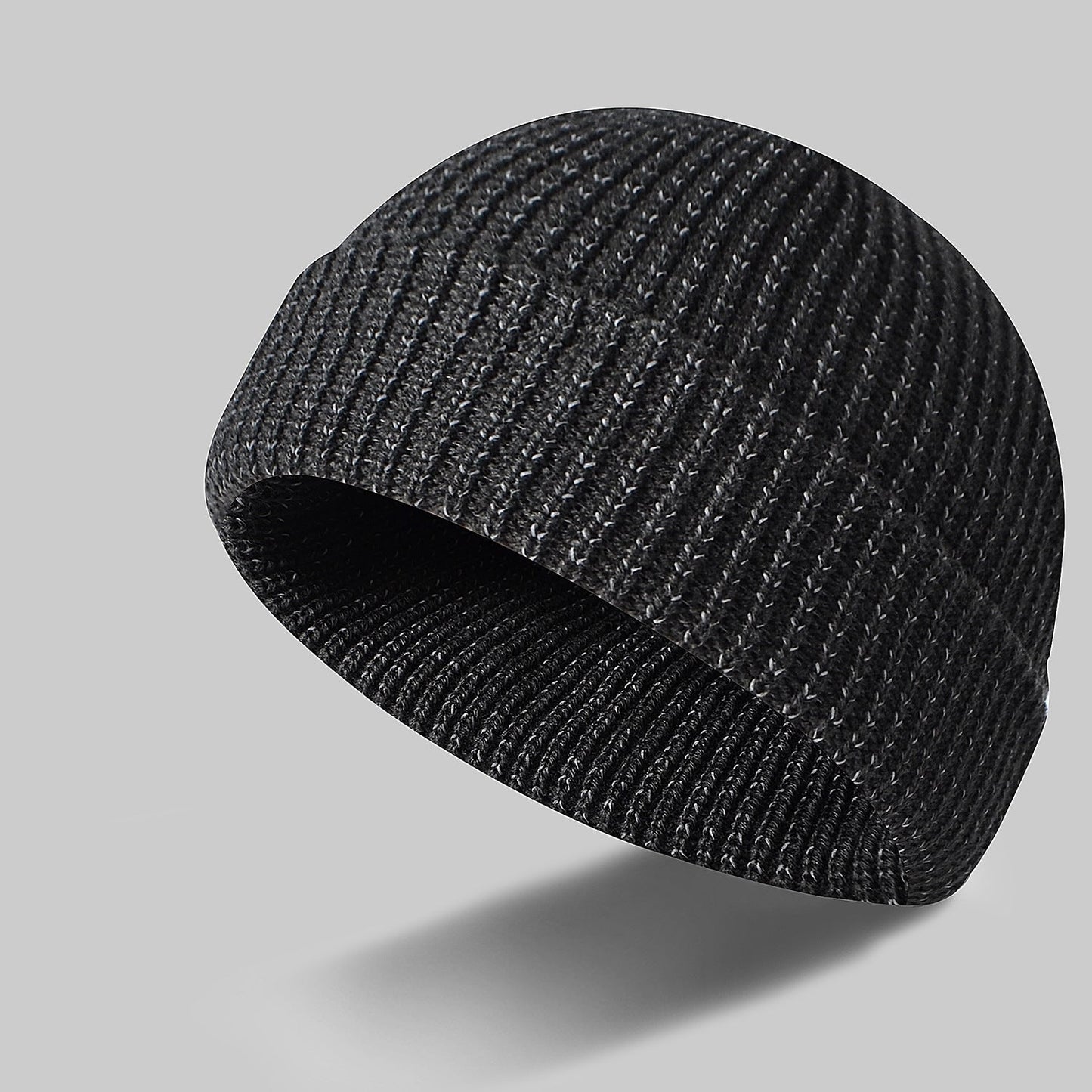 Reflective Silk Knitted Cap
