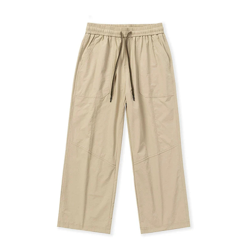 Thin Ice Silk Loose Wide-leg Casual Pants