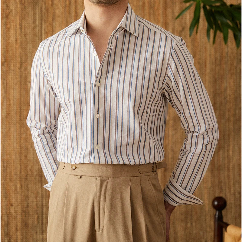 British Pure Cotton Long Sleeve Shirt
