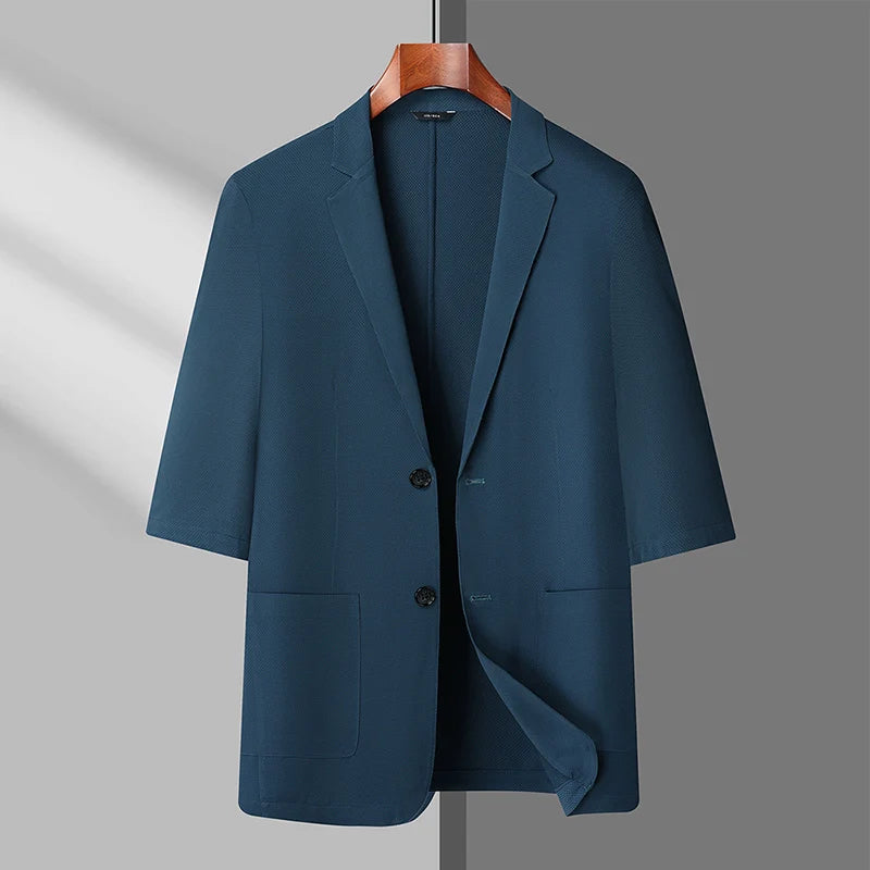 Men's Ice Silk Casual Suit Blazer