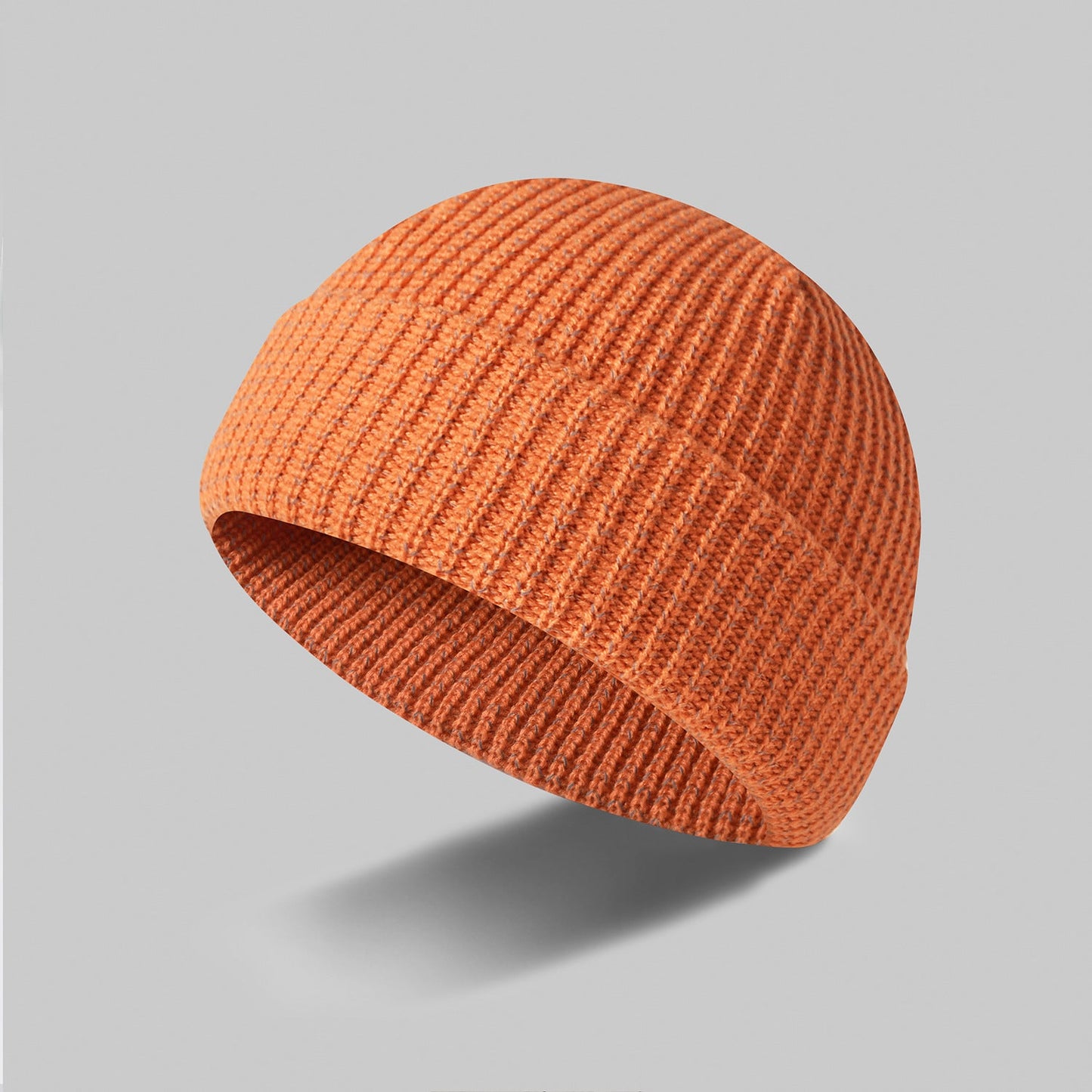 Reflective Silk Knitted Cap