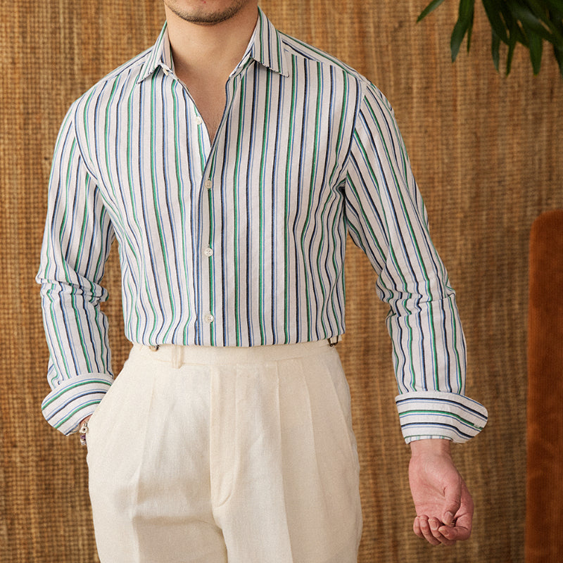 British Pure Cotton Long Sleeve Shirt