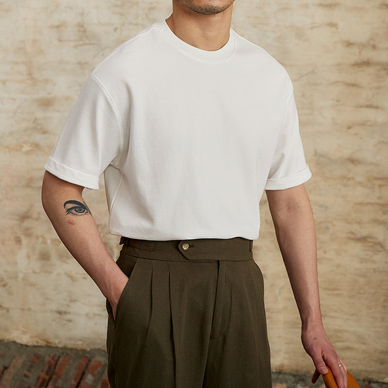Loose Round Neck T-shirt