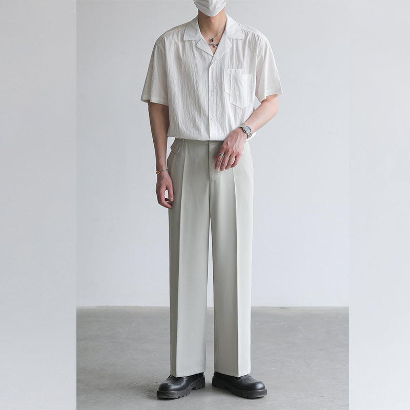 Men's Summer Loose Short-Sleeved Shirt