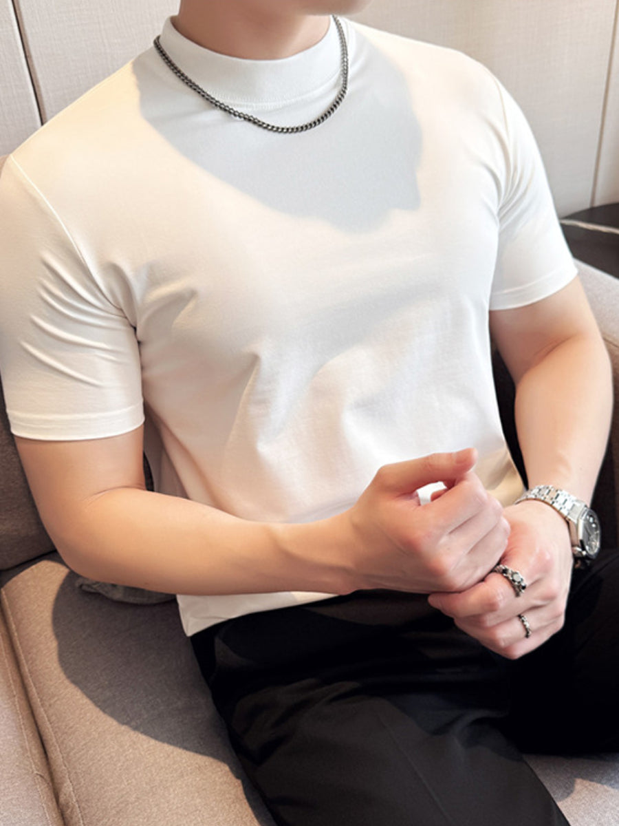 Ice Silk Short-sleeved T-shirt