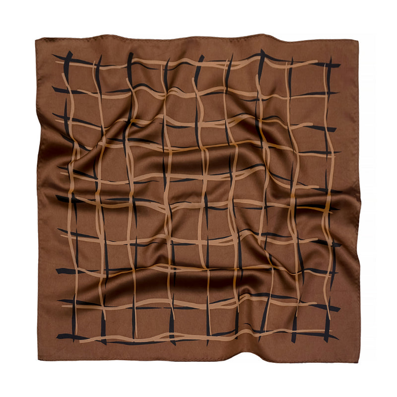 Men's Vintage Line Silk Scarf