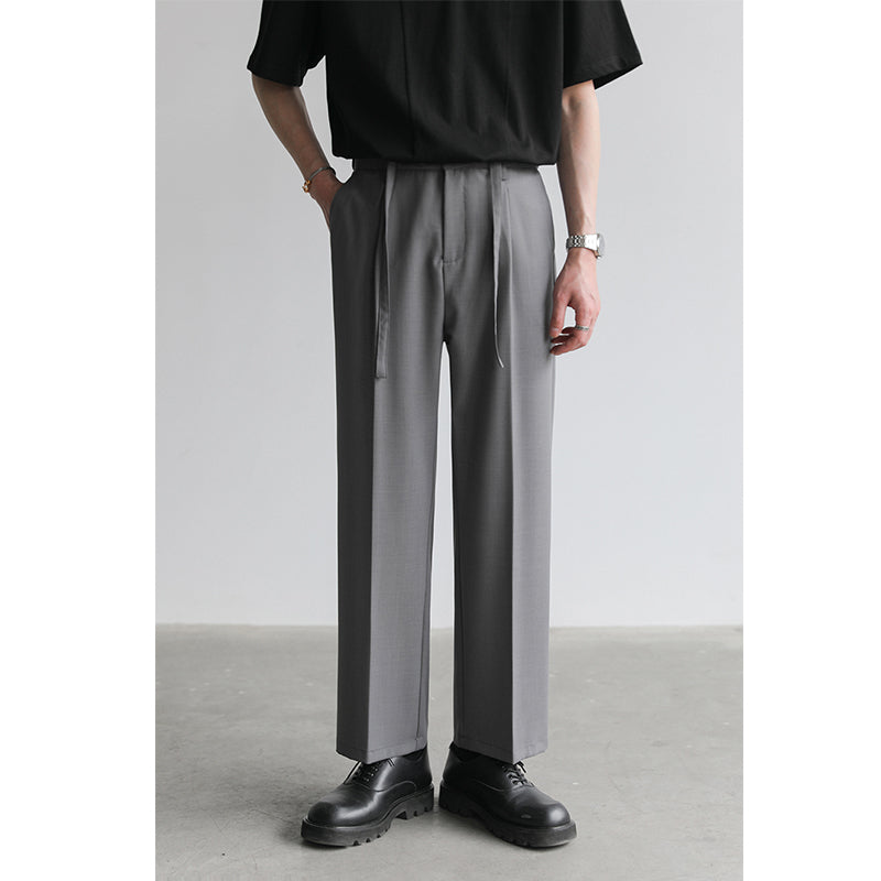 Summer Trousers Casual Pants Loose Straight
