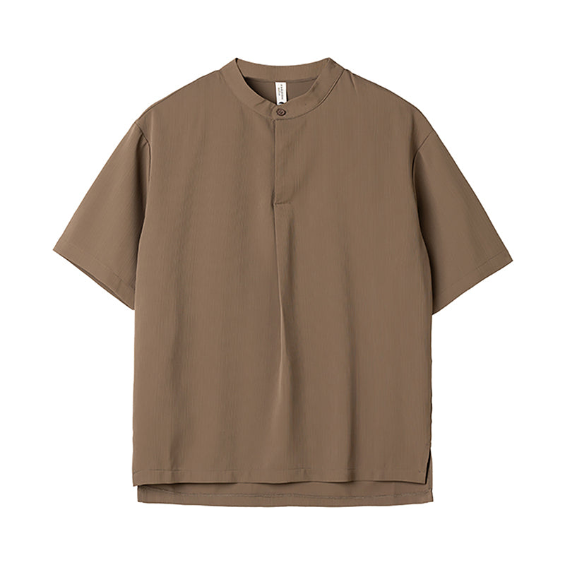 Business Slim Short Sleeve Shirt