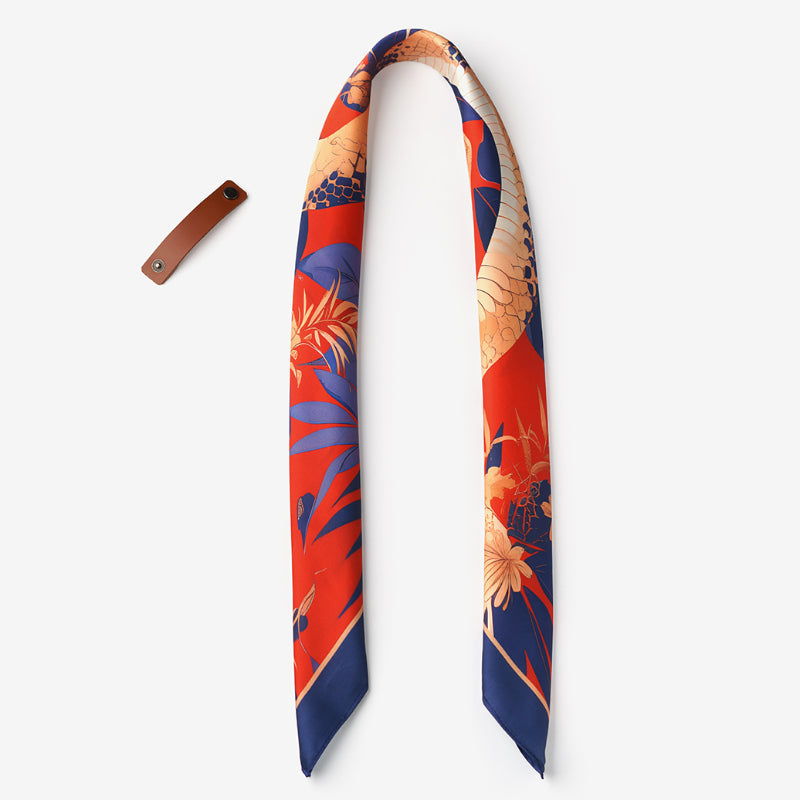 Vintage Soft Silk Scarf